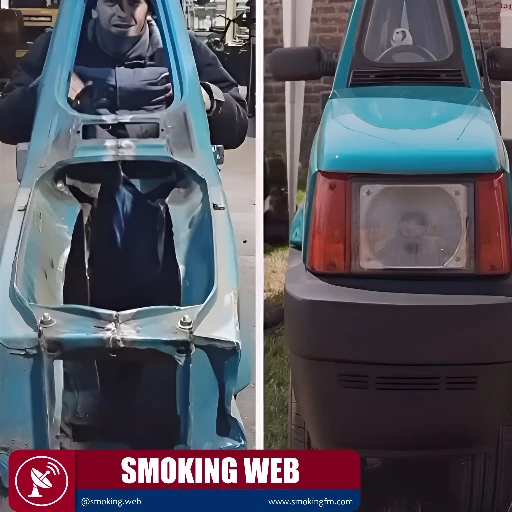 Italiano crea el carro más pequeño funcional