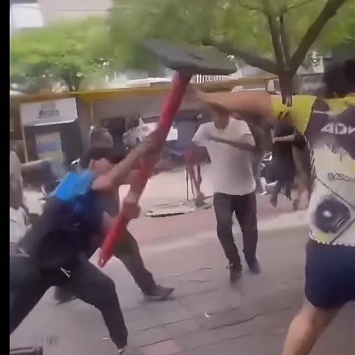 Batalla campal en La Merced: Jóvenes protagonizan violenta riña en el centro de Cúcuta