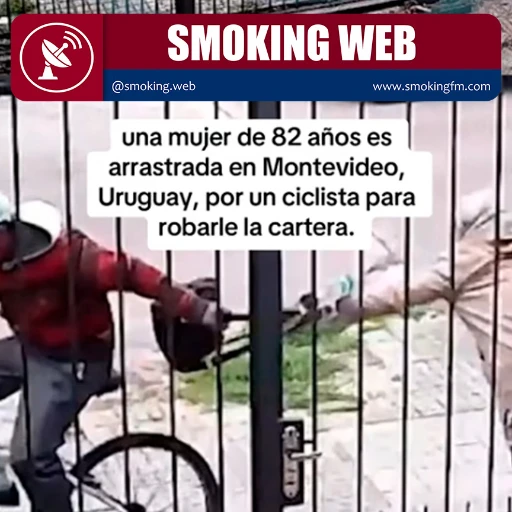 Un ciclista arrastra a una mujer de 82 años para robarle la cartera