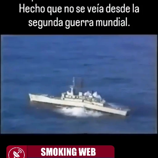 El "hundimiento histórico" que nunca fue: La verdad detrás del video viral