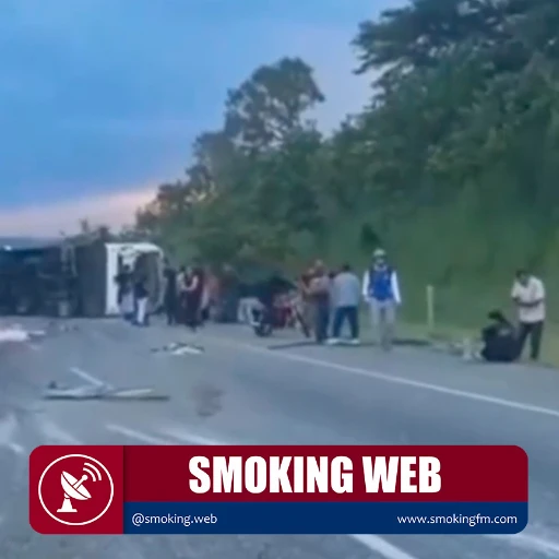 Vuelco de autobús procedente de San Cristóbal deja tres fallecidos en la autopista José Antonio Páez